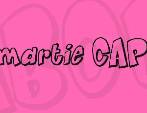 Smartie CAPS font