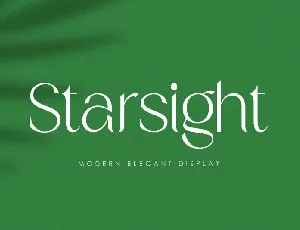 Starsight font