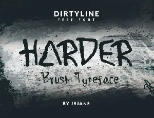 Harder font