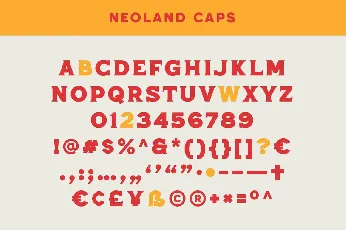 Neoland font