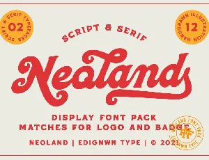 Neoland font