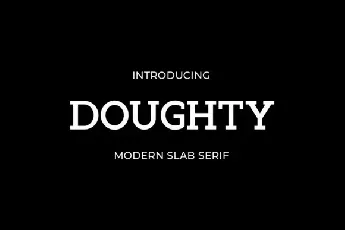 Doughty font