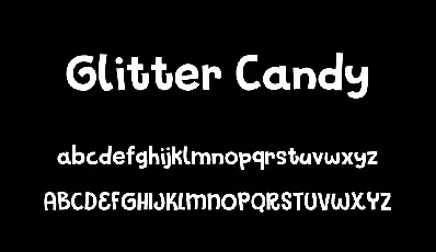 Glitter Candy font