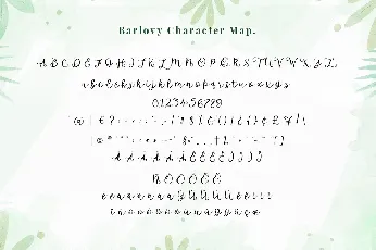 Demo Barlovy font