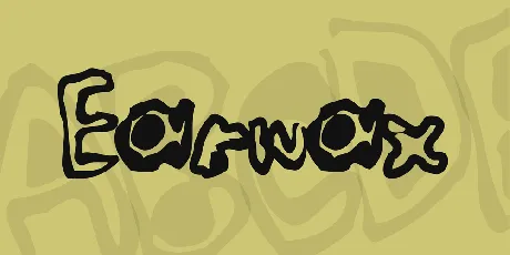 Earwax font