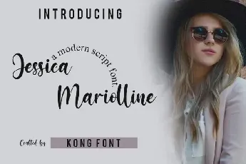 Jessicca Mariolline Script font