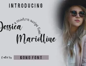 Jessicca Mariolline Script font