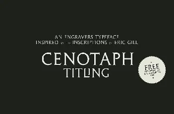 Cenotaph Titling font