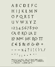 Cenotaph Titling font