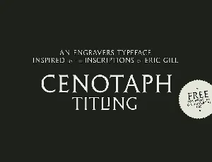 Cenotaph Titling font