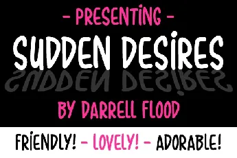 Sudden Desires Free Download font