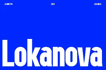 Lokanova font