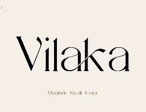 Vilaka font