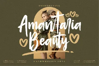 Amantaria Beauty font