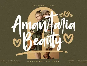 Amantaria Beauty font