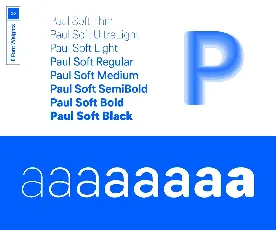 Paul Soft Family font