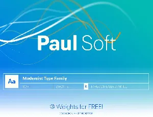 Paul Soft Family font