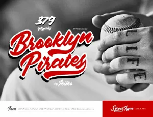 Brooklyn Pirates font