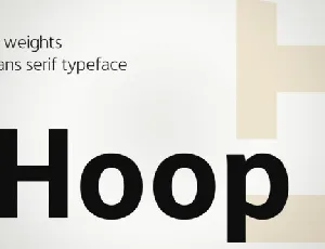 LT Hoop Family font