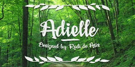 Adielle PERSONAL USE ONLY font