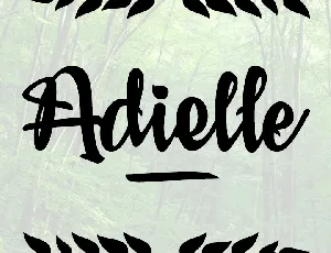 Adielle PERSONAL USE ONLY font