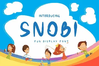 Snobi Display font