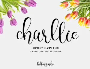 Charllie Script font