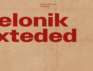 Helonik Extended font