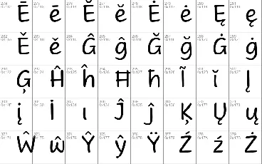 Bedua font