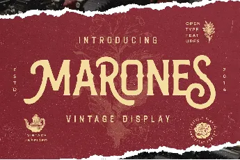 Marones font