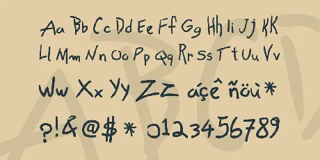 Own Written font