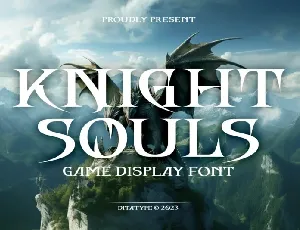 Knight Souls font