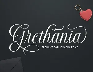 Grethania font