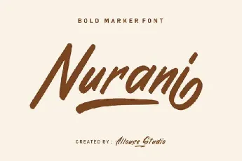 Nurani Script font