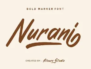 Nurani Script font