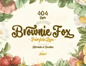 Brownie Fox font