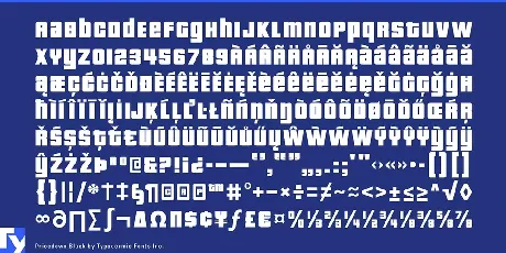 Pricedown font