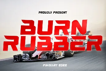 Burn Rubber font