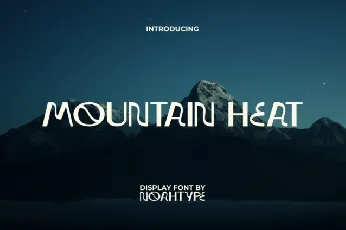 Mountain Heat font