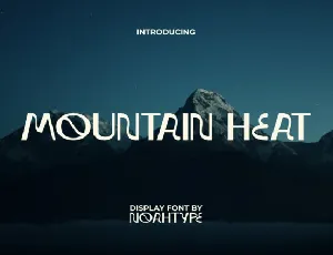 Mountain Heat font