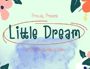 Little Dreams Demo font