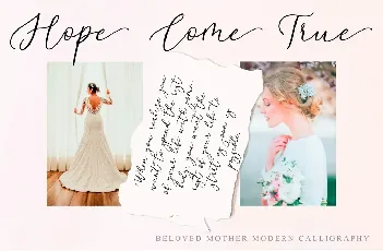 Beloved Mother font