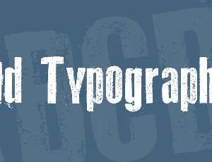 Old Typography font