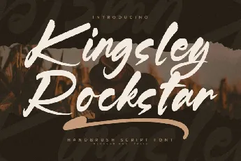 Kingsley Rockstar font