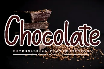 Chocolate Handwritten font