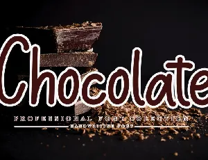 Chocolate Handwritten font