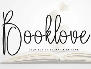 Booklove Script font