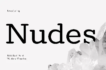 Nudes font