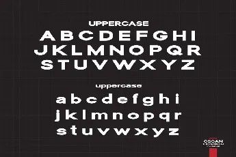 Oscan Expanded font