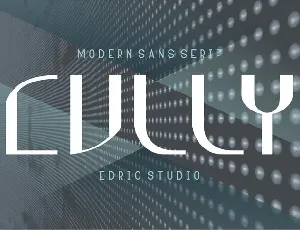 Cully Sans font